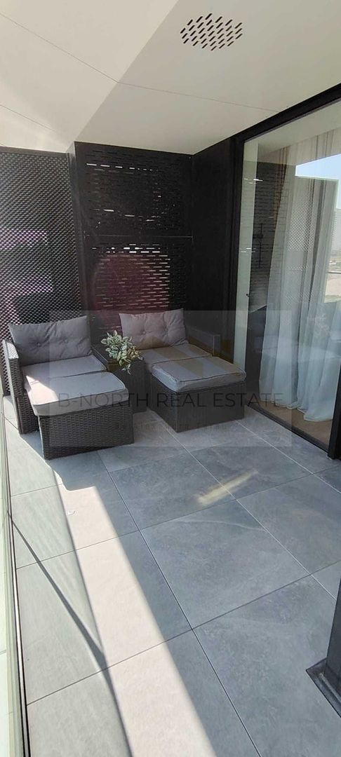 Apartament de închiriat 2 camere Yacht Kid Floreasca | 53 mp + terasă 13 mp - Poză 7