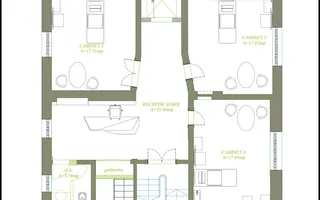 Vila cu 10 camere *540mp* // Zona Titulescu - Schiță 57