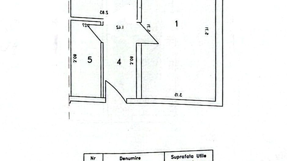APARTAMENT DEOSEBIT – 1 CAMERĂ, ULTRACENTRAL – BLOC COREVAS VASLUI; - Poză 12