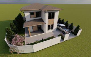 Casa Individuala Moderna cu 5 camere, si 350 mp de curte, in Sura Mica - Schiță 19
