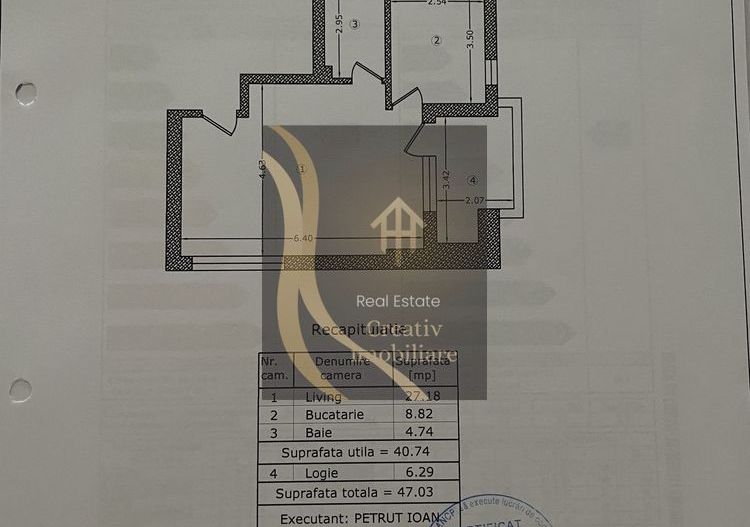 Garsonieră spațioasă, complet mobilată și utilată – Bloc nou (2024) | Militari – Valea Cascadelor | 94.000 € - Schiță 8