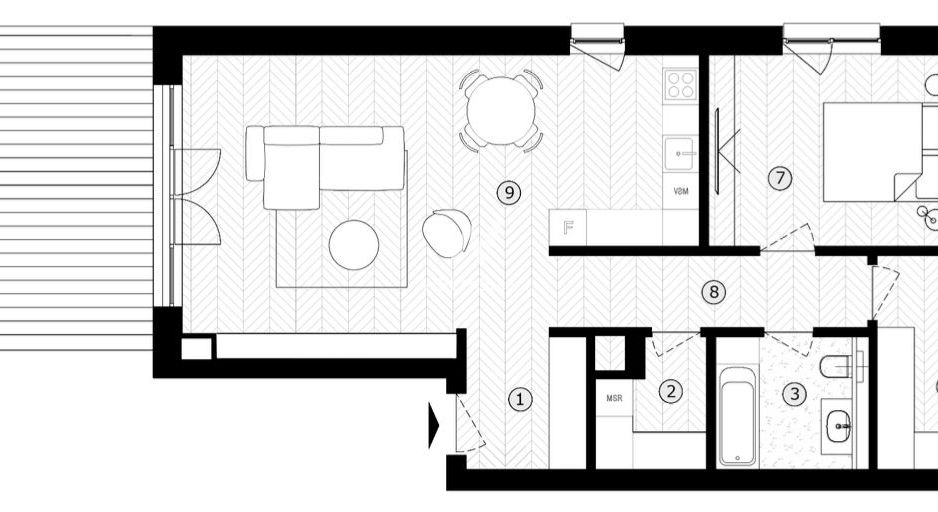 Apartament tip PENTHOUSE proiect nou,  Sibiu - Schiță 6