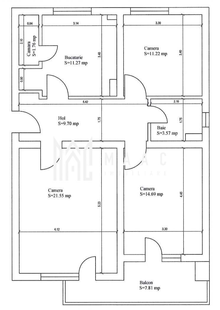 Apartament de vânzare Sibiu 3 camere | Ștrand | Garaj | boxă - Poză 2