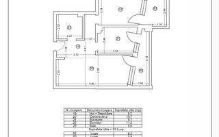Tomis Nord - Vanzare apartament decomandat cu 2 camere,  bloc nou. - Poză 2