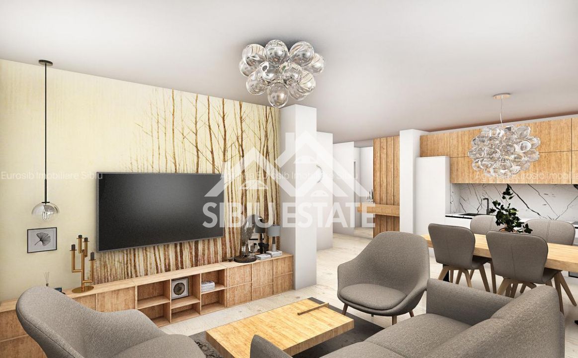 Apartament 2 camere modern, cu balcon spatios si loc de parcare inclus - Poză 4