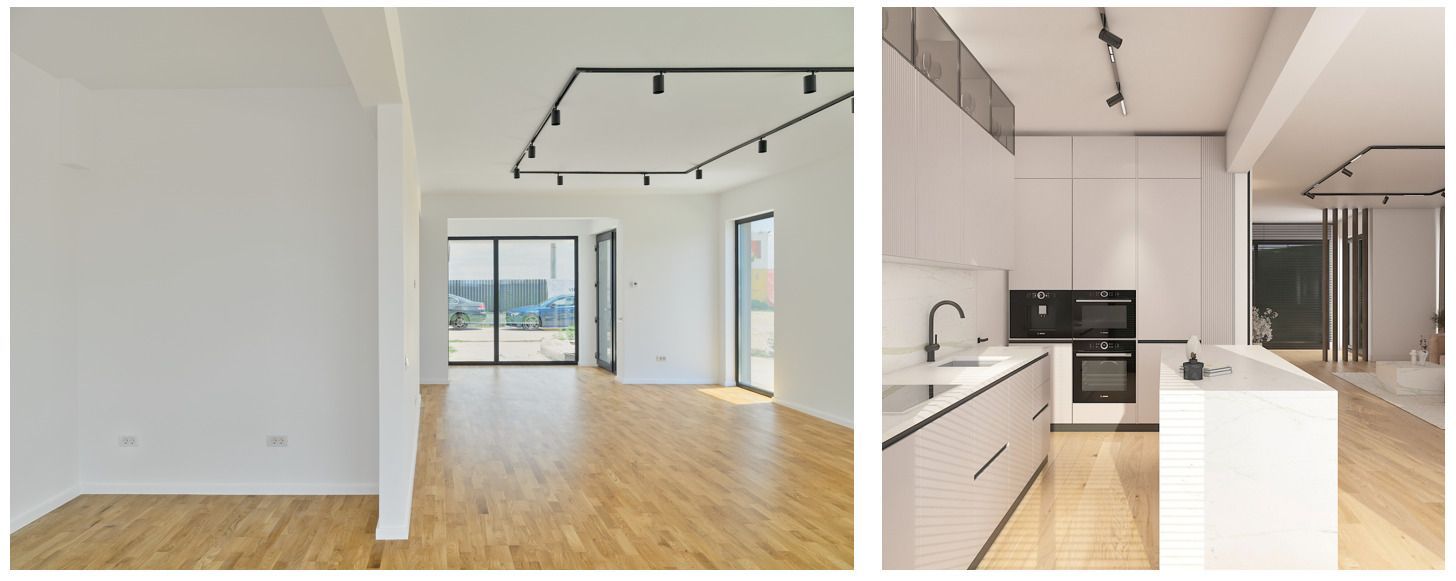 Ultima vila PREMIUM 5 camere Tunari, acces PIPERA, 350 m2 curte - Poză 12