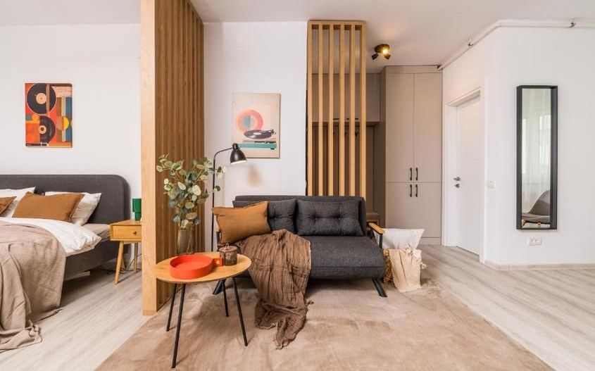 De Inchiriat–Studio Modern, Bloc Nou, Prima Închiriere,  Metrou Timpuri Noi - Poză 4