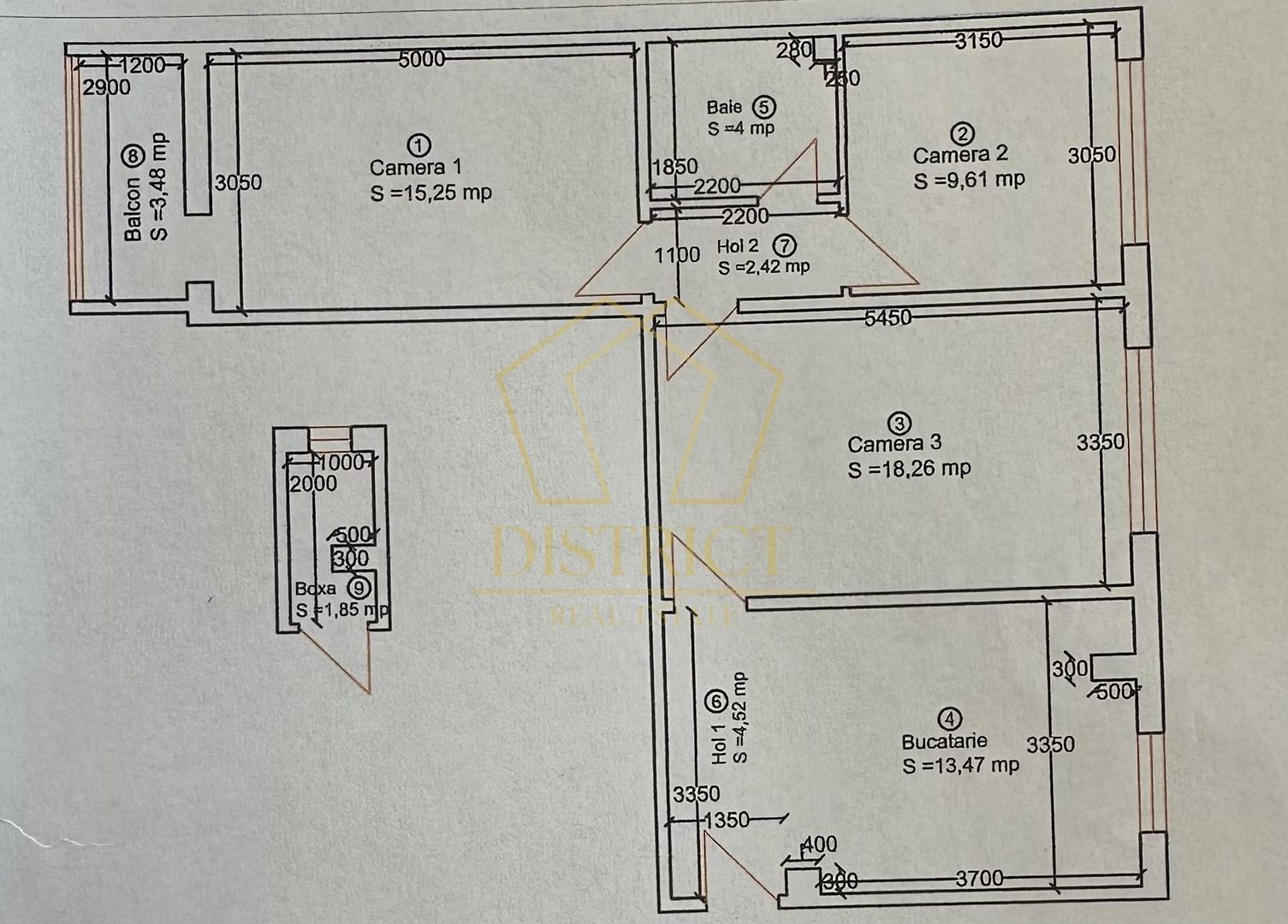 Apartament cu 3 camere | Complexul Studentesc - Poză 13