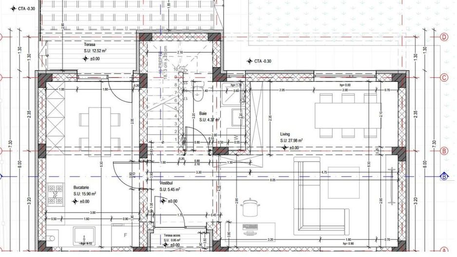 Casă de vânzare Otopeni- P+1 sau P+1+M, 2 locuri parcare, acces facil către DN1 - Schiță 12