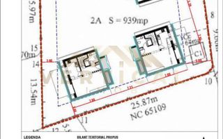 Teren construibil la intrare in comuna Berceni - Poză 5