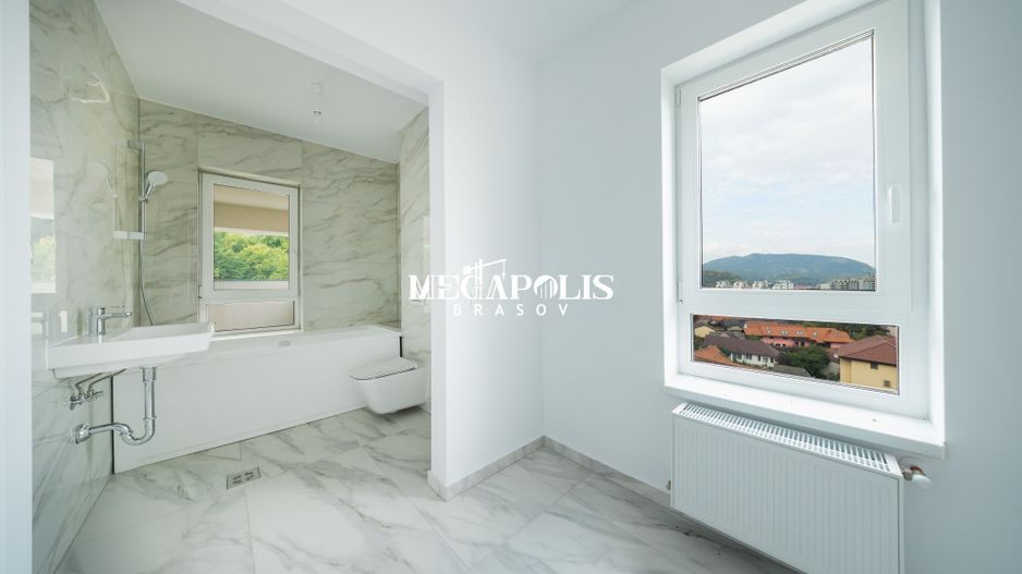 Penthouse 4 camere, 2 terase, panoramă munți și Tâmpa - Poză 25