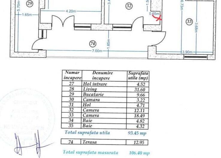 3 camere + parcare MRS Residence Baneasa IM502 - Poză 20