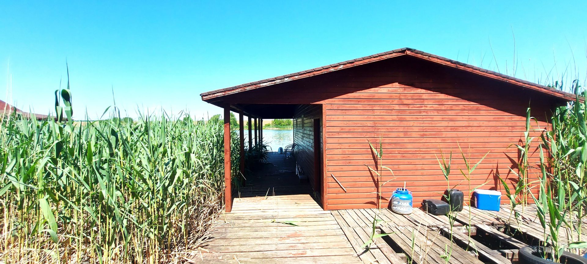 Teren Snagov - Ciofliceni cu deschidere la lac | Ponton si garaj barca - Poză 4