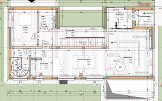 Vila de lux cu arhitectură superbă, cu panorama spre Cluj! - Schiță 3