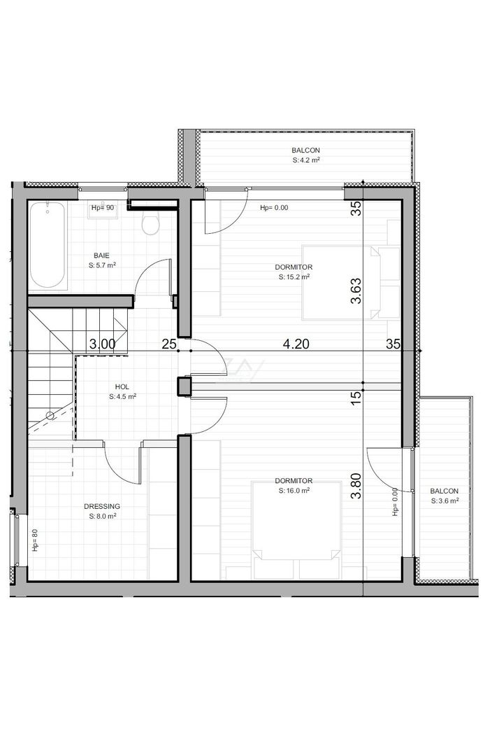 Locatie excelenta - langa Musicescu. 3 dormitoare. 2 locuri parcare. - Poză 20