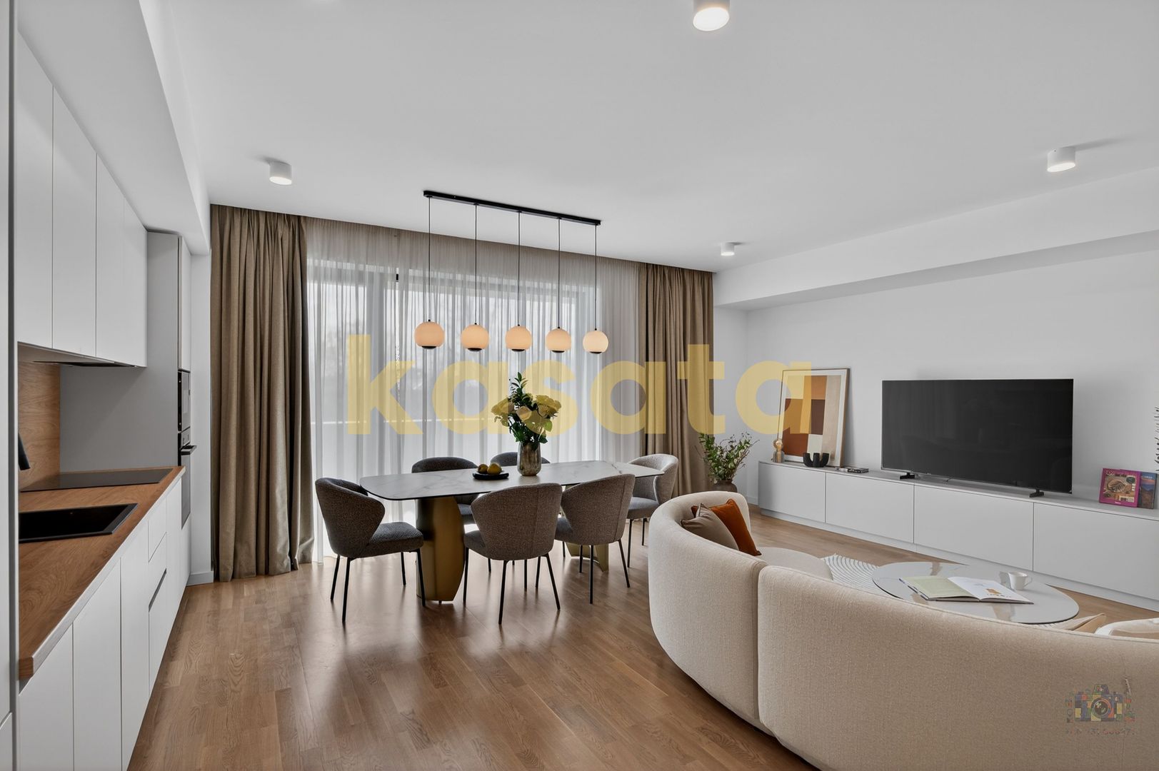 4 camere | 124mp utili | Residence5 Forest Pipera | mobilat și utilat - Poză 2