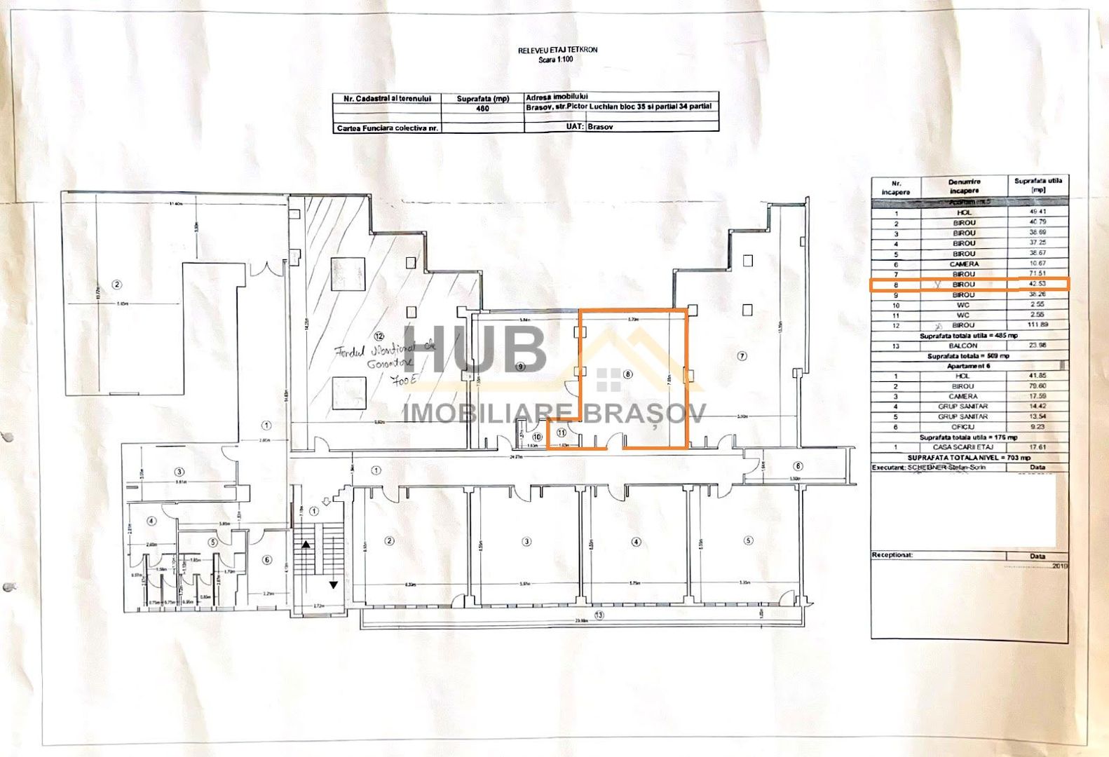 Spațiu de birou de închiriat – 45 mp utili, Utilități incluse in pret - Poză 7