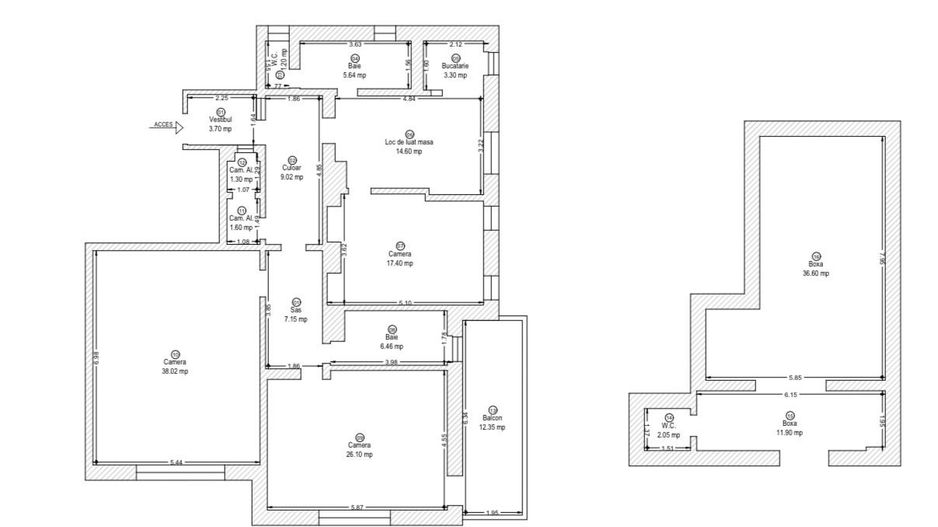 APARTAMENT CENTRAL - Schiță 14
