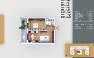 Apartament 2 camere 7 min. Metrou Nicolae Teclu Comision 0% - Poză 1