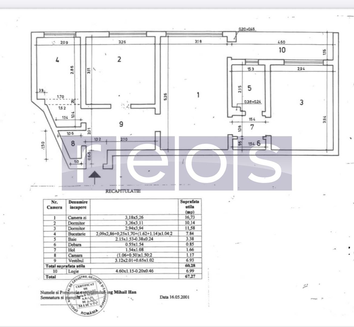 VANZARE 3 CAMERE SEMIDECOMANDAT - Parc IOR,MallPark Lake , Dristor - Poză 9