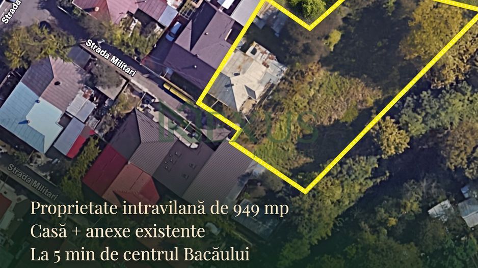 TEREN 949 MP CU CASĂ – STR. MILITARI, BACĂU | OCAZIE RARĂ - Poză 7