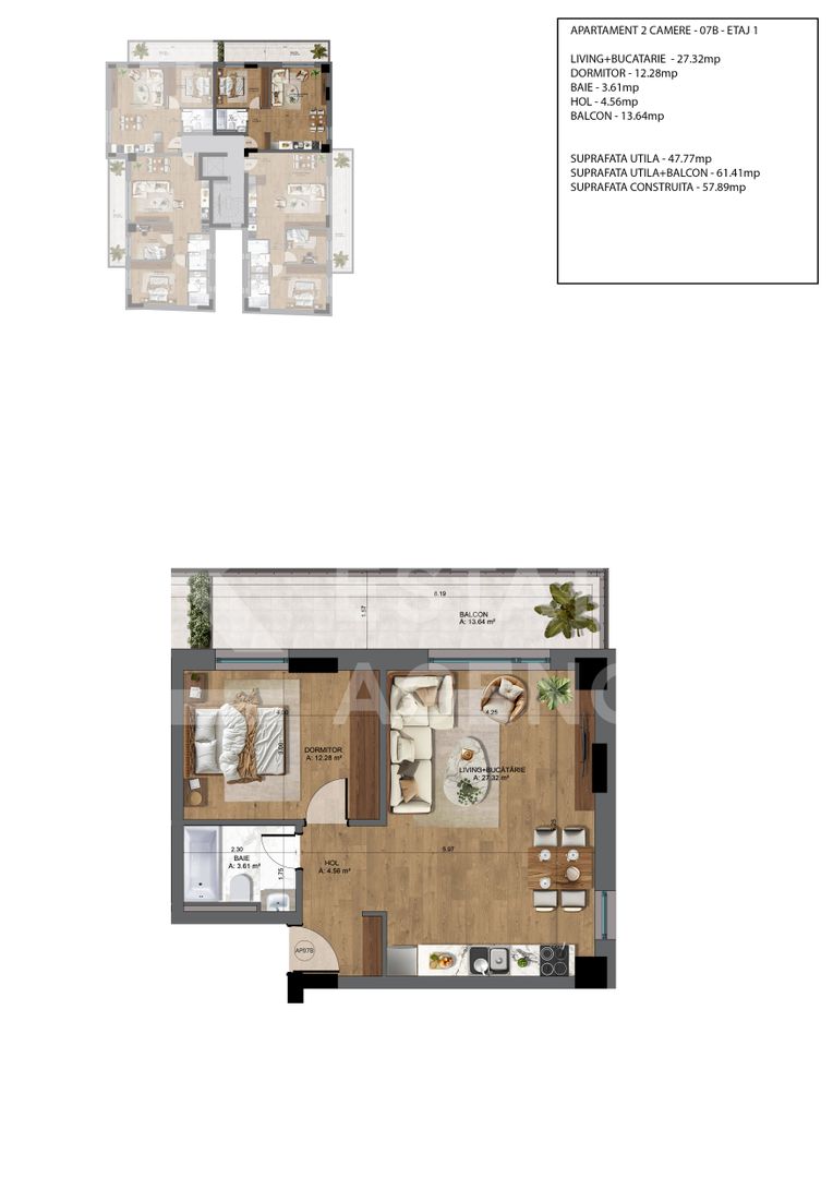 Vânzare, apartament, 2 camere, București - Poză 2