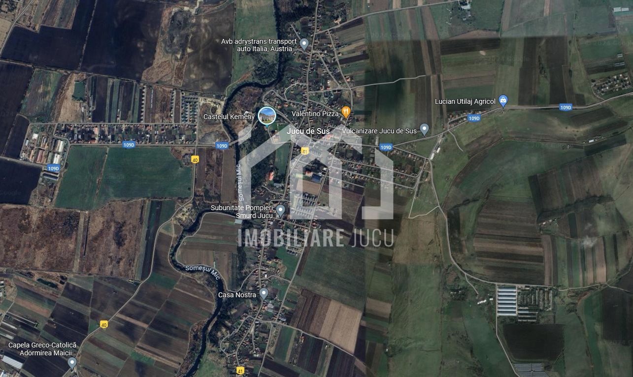 Teren intravilan, 1763 mp, front 24, Jucu de Sus, casa/duplex/cuplate - Poză 2