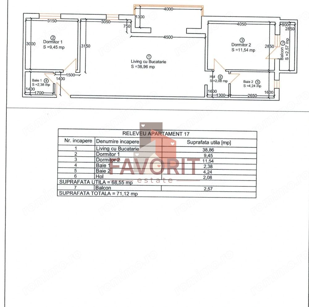 3 camere | centrala proprie | mobilat si utilat | zona excelenta | - Poză 11