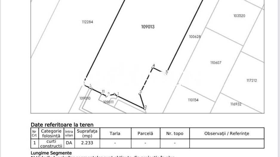 Teren 2233 mp  intravilan  Rasnov  Brasov - Poză 2