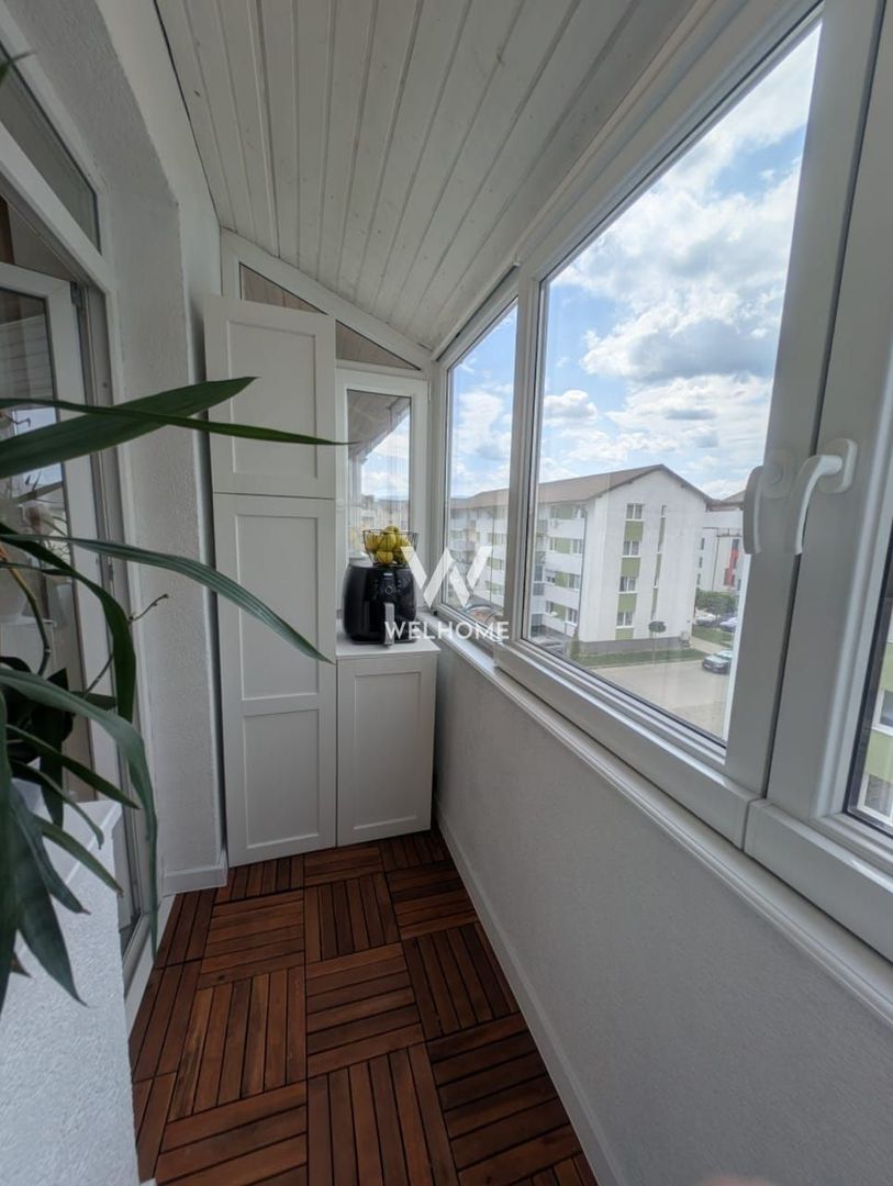 Apartament 3 camere, mansardă + balcon, complet utilat - Poză 9