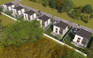 Vila individuala premium -5 camere - teren 470mp - Str.Aviatorilor - Poză 3