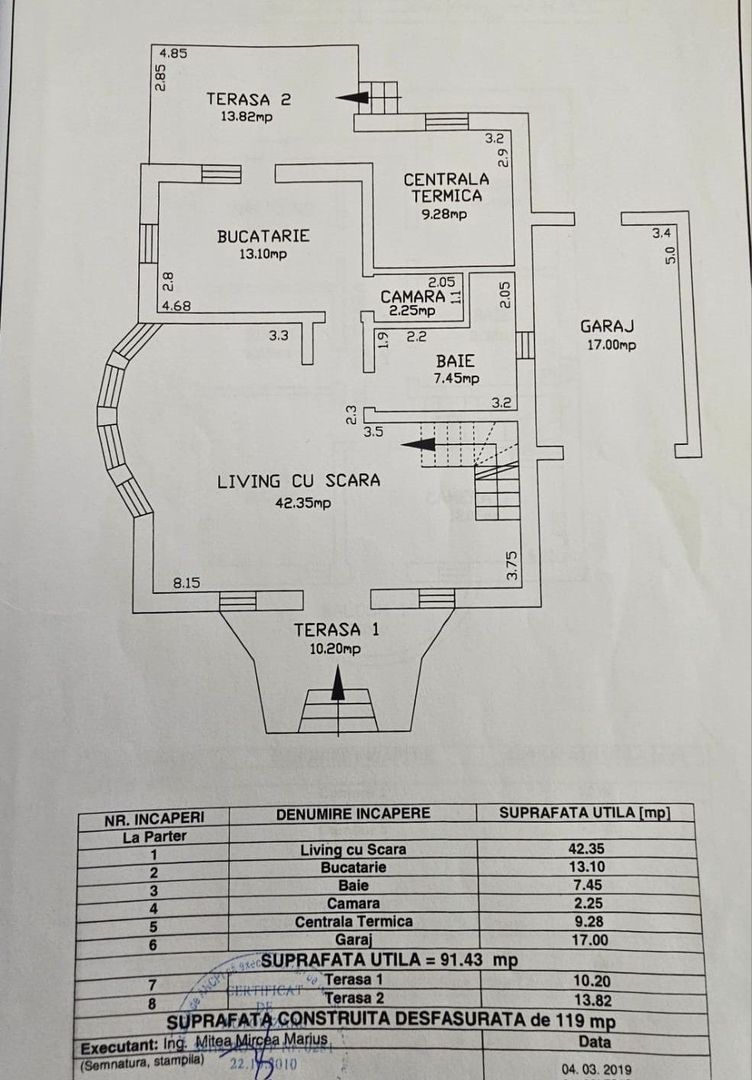 Casa moderna, individuala cu Garaj - Sura Mare - Schiță 33