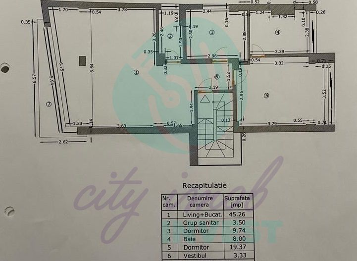 Apartament 3 camere cu vedere la lacul Baneasa - Poză 3