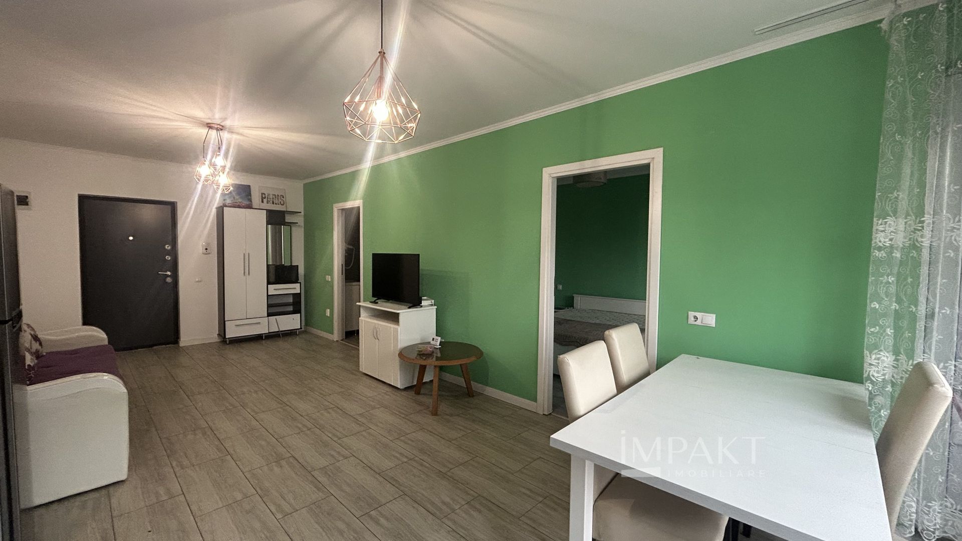 Inchiriere apartament in bloc nou, etaj intermediar + parcare - Poză 2