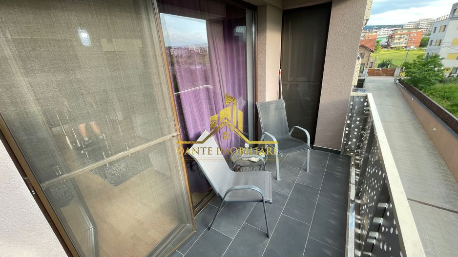 2 camere, mobilat modern, bloc nou, parcare, balcon, Calea Turzii - Poză 8