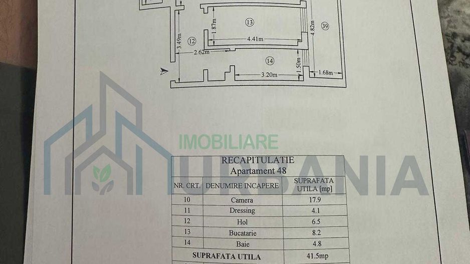 Apartament 1 cameră de vânzare – Complex Evergreen, Bloc C7, Iași - Poză 5