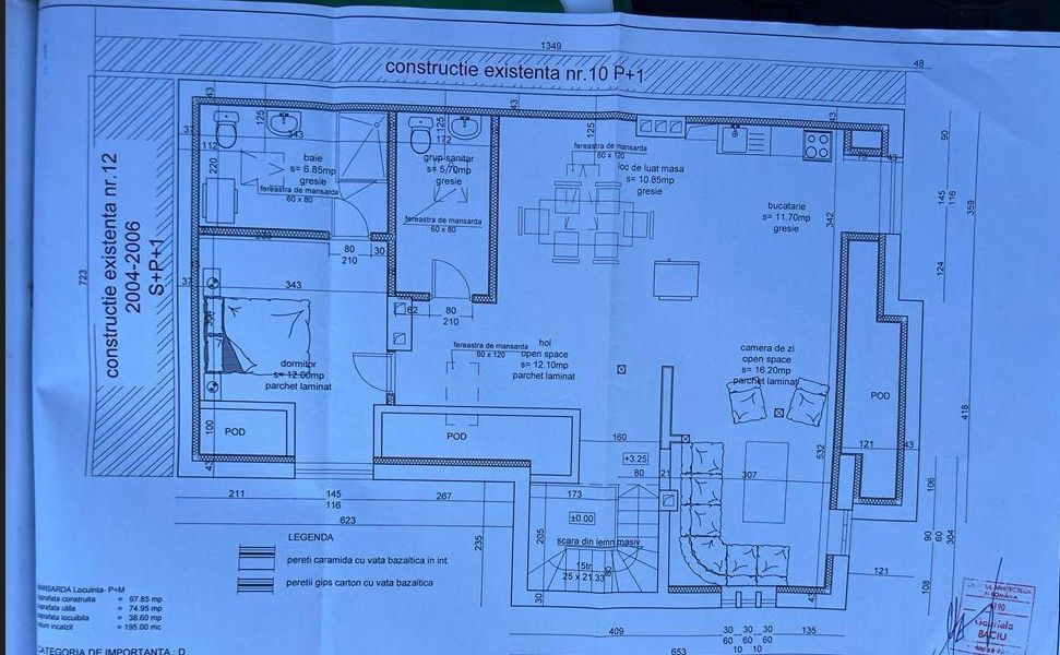 VILĂ CU POTENȚIAL MULTIPLU| CALEA DOROBANȚI - Schiță 38
