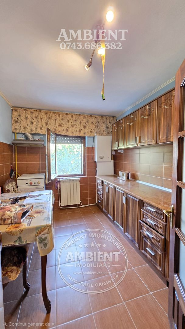 Apartament cu 2 camere, etaj 1, mobilat și utilat, VASLUI - zona GARĂ; - Poză 9