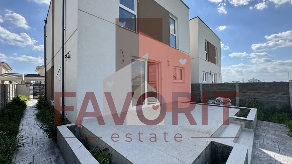 Duplex 5 camere ,despartit prin camera tehnica, finisat la cheie in Mosnita - Poză 2