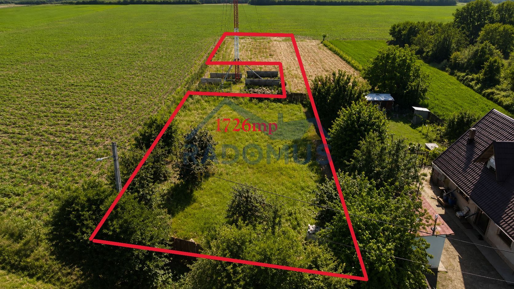 Teren intravilan 1.726 mp | Mălamuc, PH – liniște | Acces A3 - Poză 1