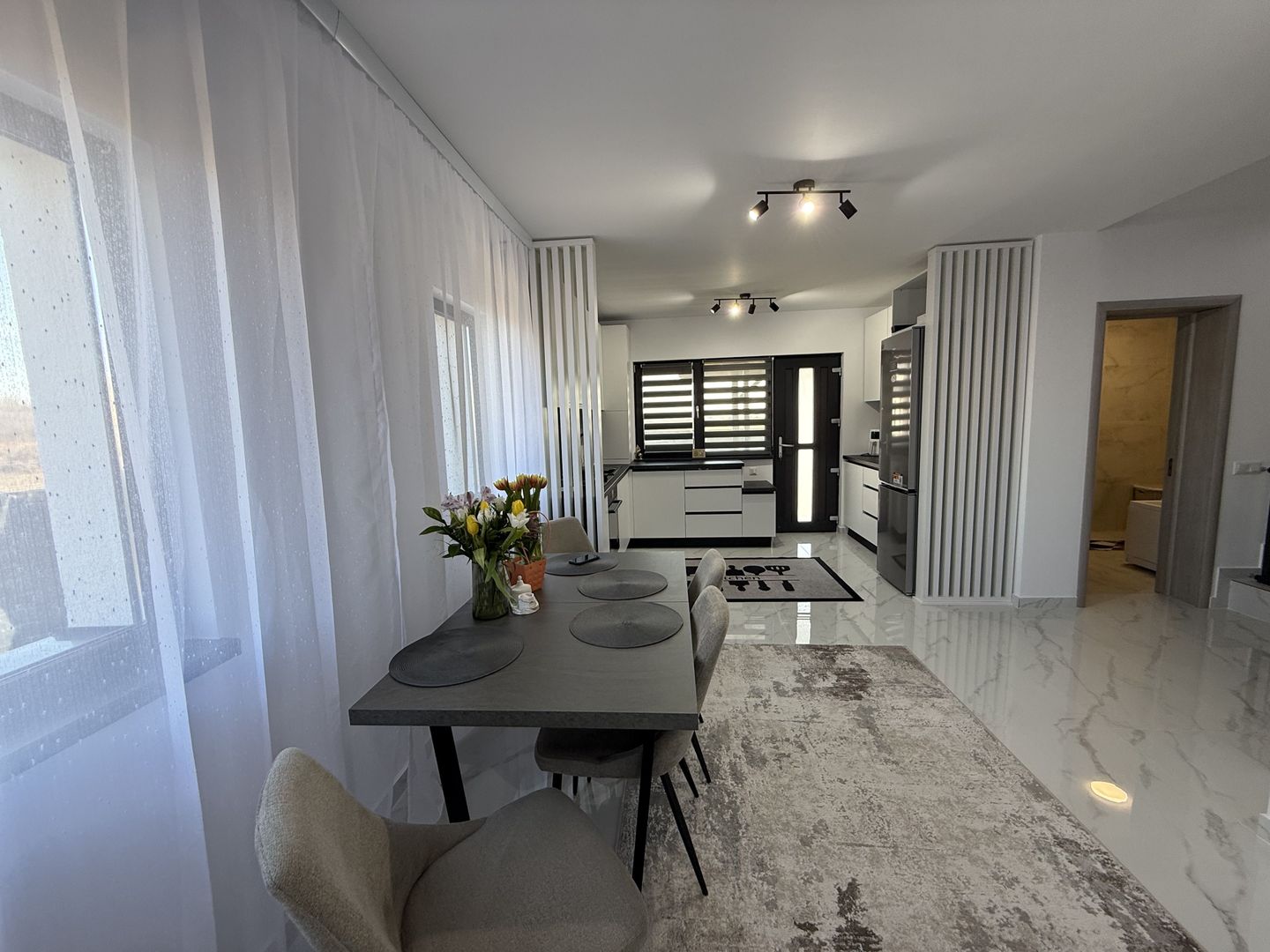 Vilă nouă 155 mp cu terasă acoperită și curte 448 mp Bănești Prahova - Poză 8