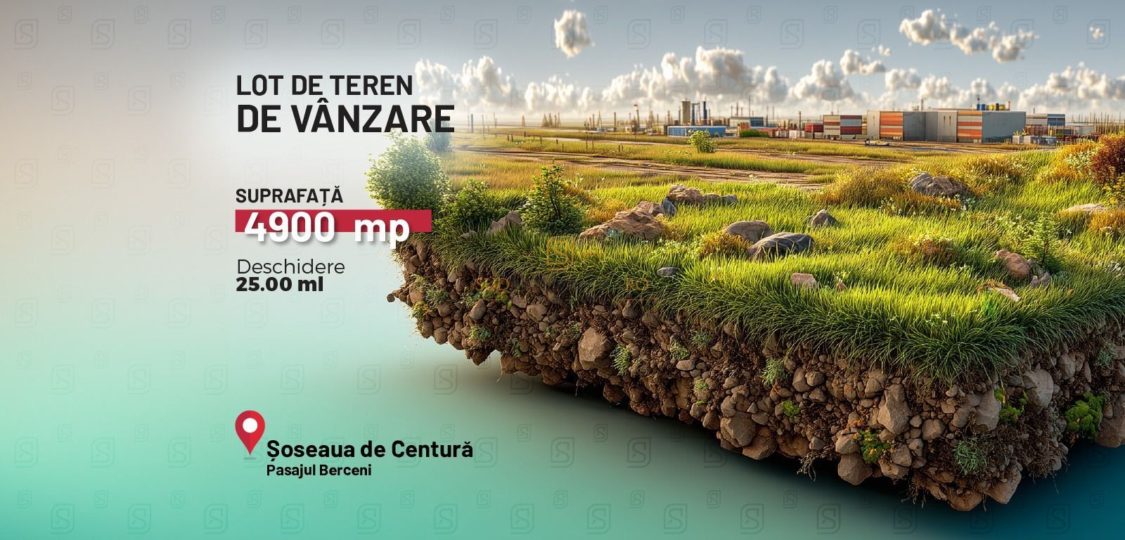 Teren intravilan 4.900 mp – zonă industriala - Jilava, Sos. de Centura - Poză 1