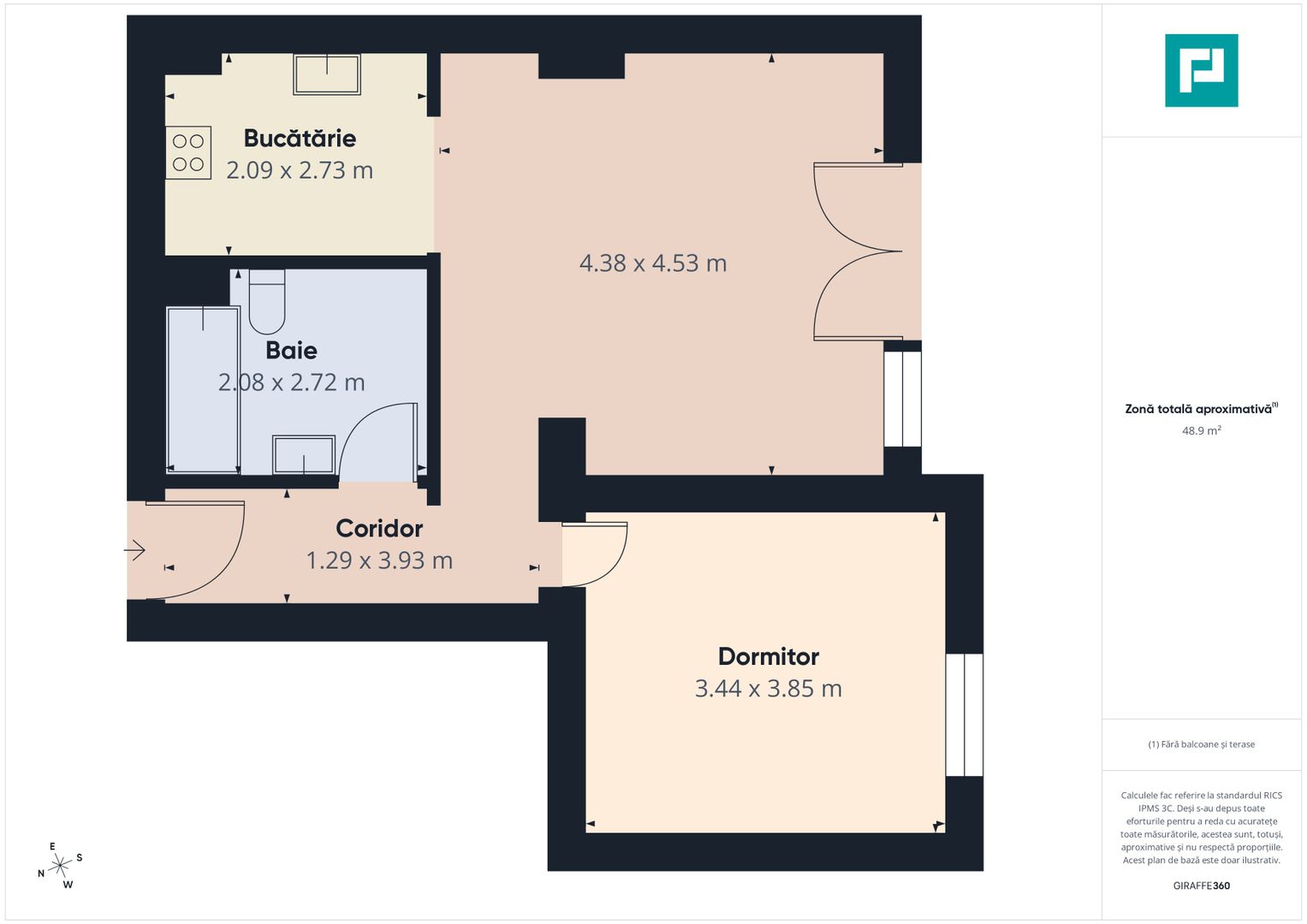 Apartament cu 2 camere | Spectaculos | Dumbrăvița - Poză 6