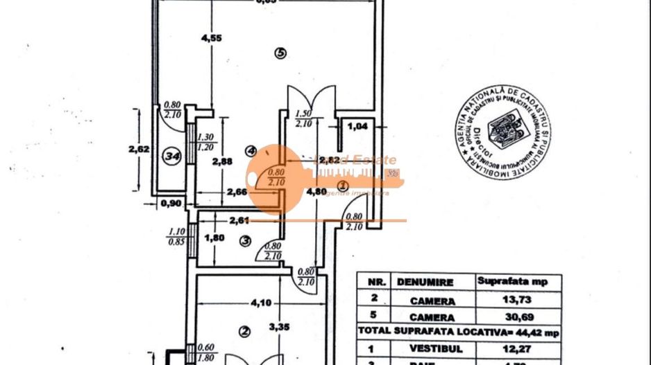 2 camere-Lujerului-2007-parcare inclusa - Schiță 7