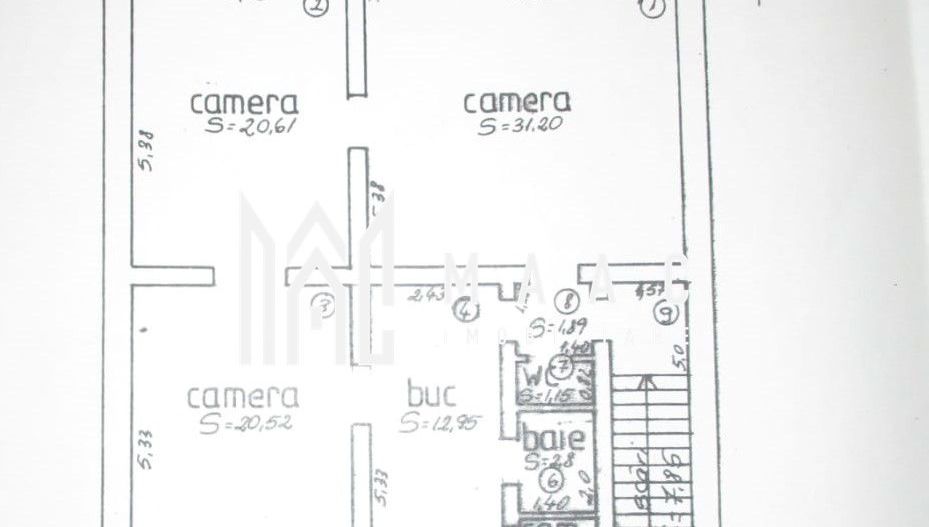 Apartament la casa - 3 camere I 3 bai I Zona Centrala - Poză 9