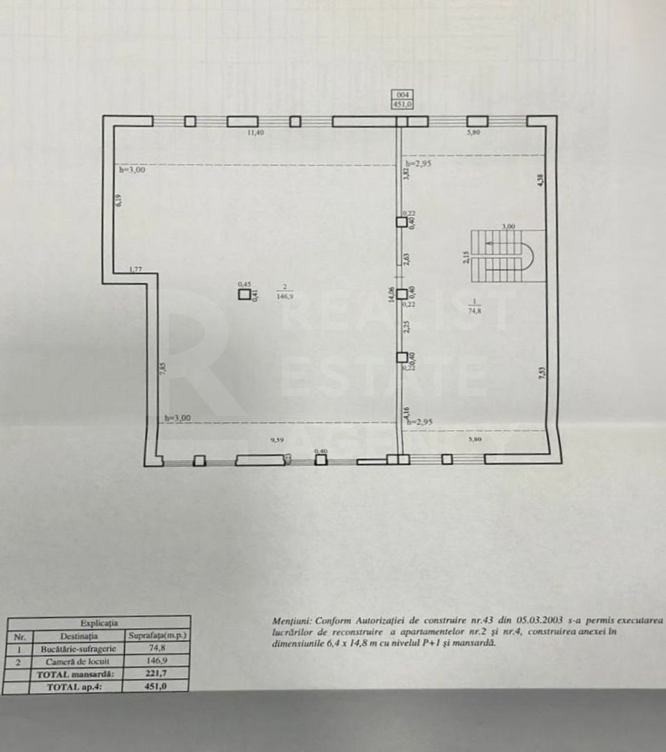 Vânzare, Casă, 985,7 mp, strada Mihai Eminescu, Centru - Poză 27