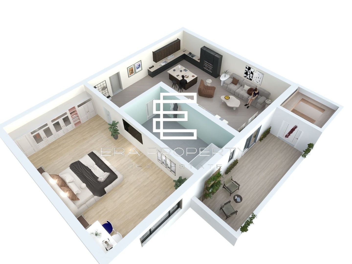 Apartament 2 camere LA CHEIE in Sibiu - Lacul lui Binder - Schiță 11