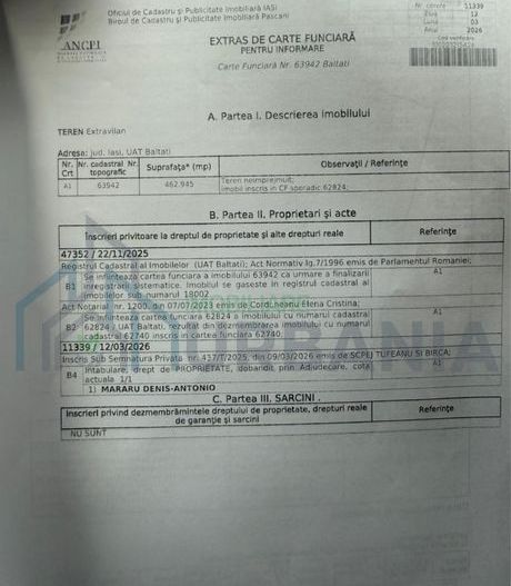 teren extravilan pășune 96ha compacte - Poză 1