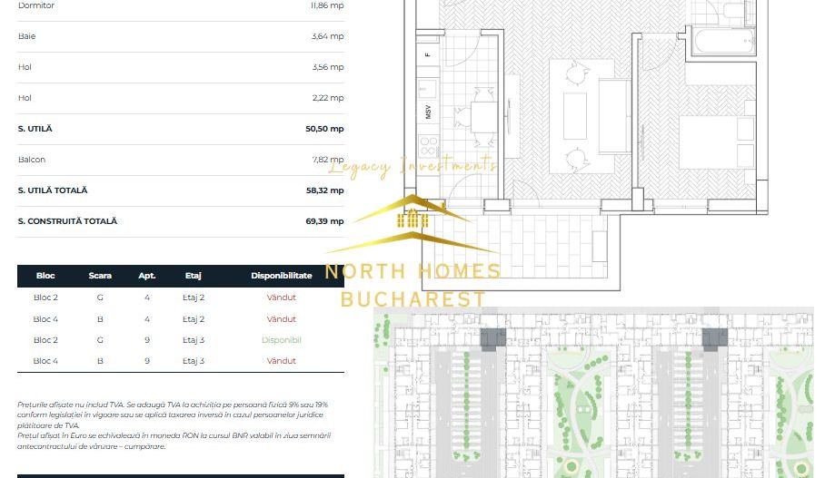 Apartament de 2 camere, ansamblu premium, constructie noua, Comision 0 - Poză 15