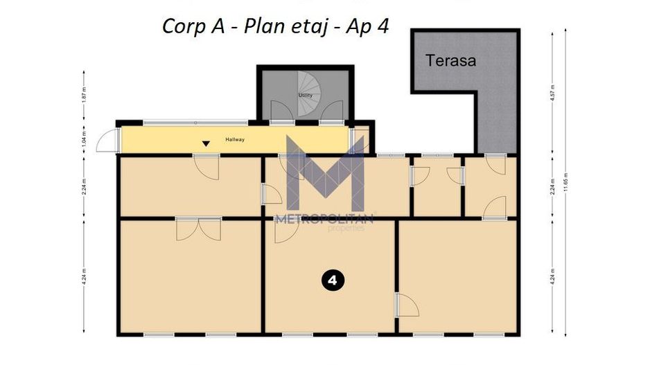 Imobil cu 6 apartamente pe Calea Moților, Cluj - Poză 5